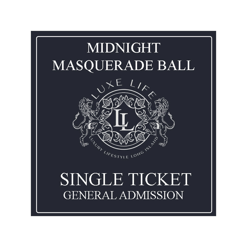 Midnight Masquerade Ball Single Ticket