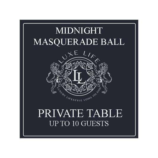 Midnight Masquerade Ball (Private Table of 10)