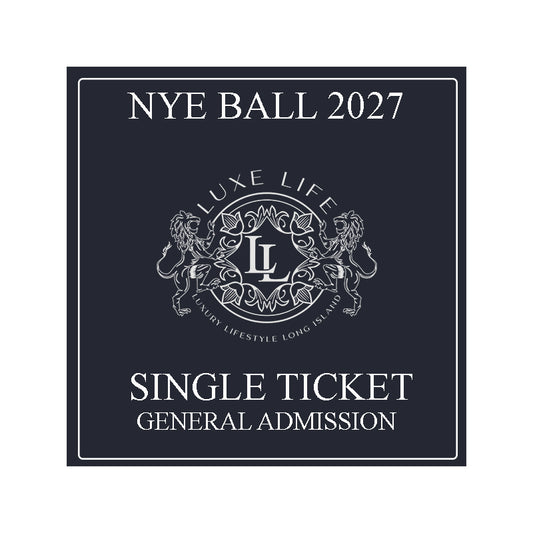 New Year’s Eve 2027  Single Ticket Admission