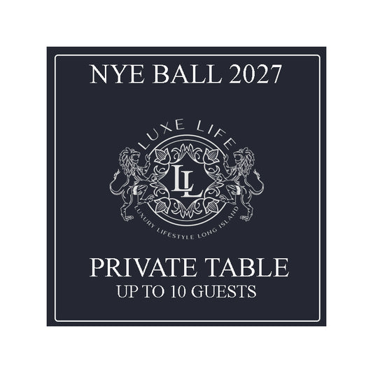 NYE 2027 at OHEKA Castle (Private Table for 10)
